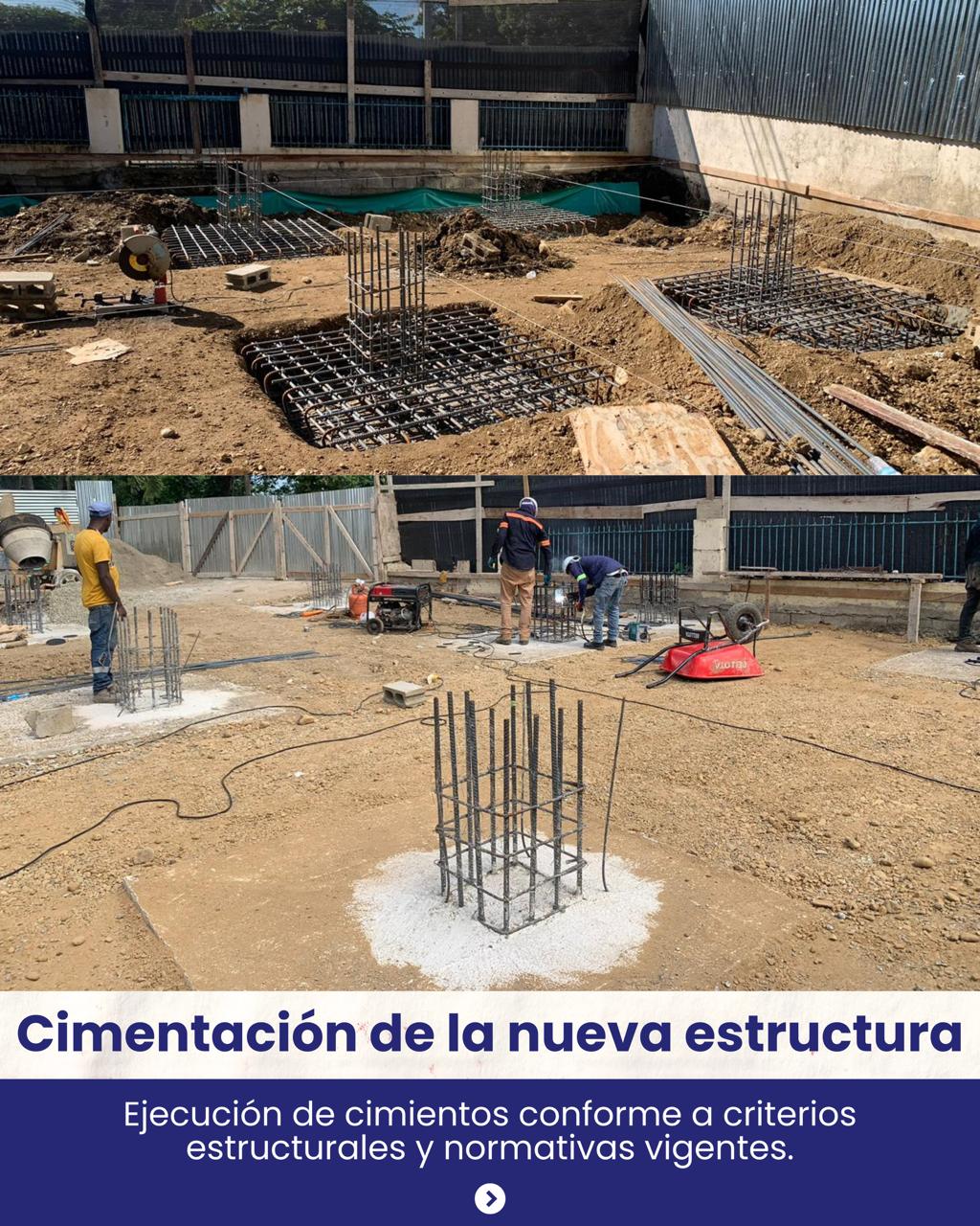 Cimentación Nueva Estructura